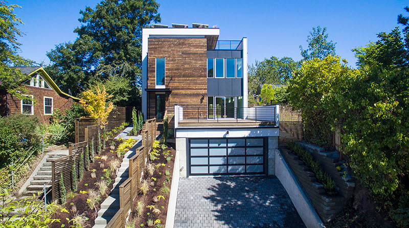 Capitol Hill 5-Star Built Green Home Features Solar Panels and a Green Roof