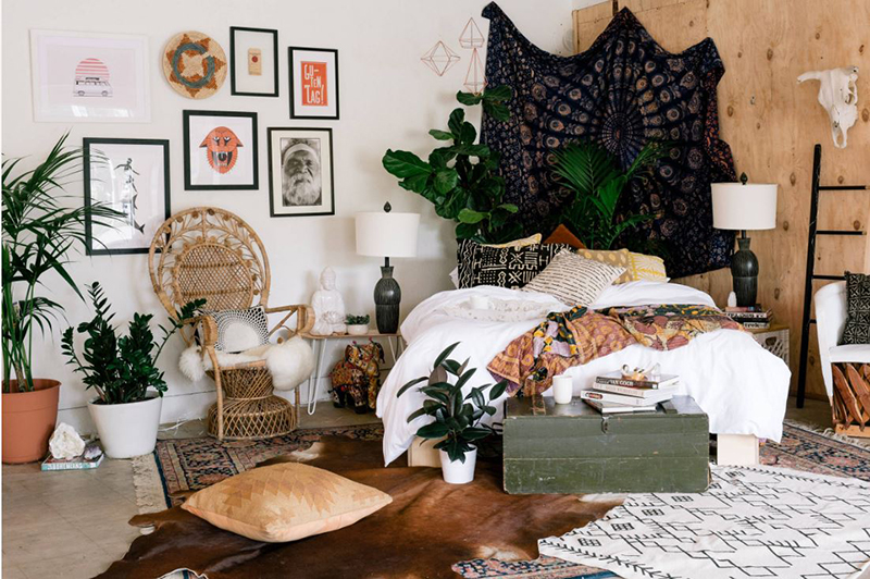 bohemian bedroom boho homedesignlover whimsical designs gorgeous interior