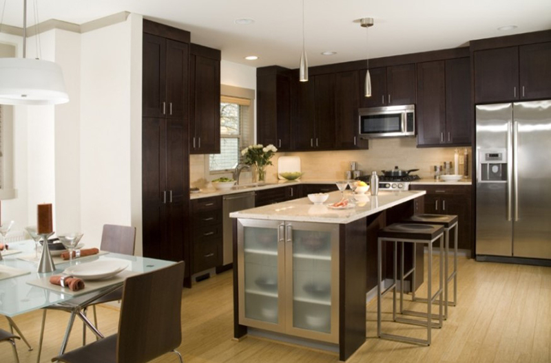 20 Brown Kitchen Cabinet Designs For A Warm Natural Look Home Design Lover