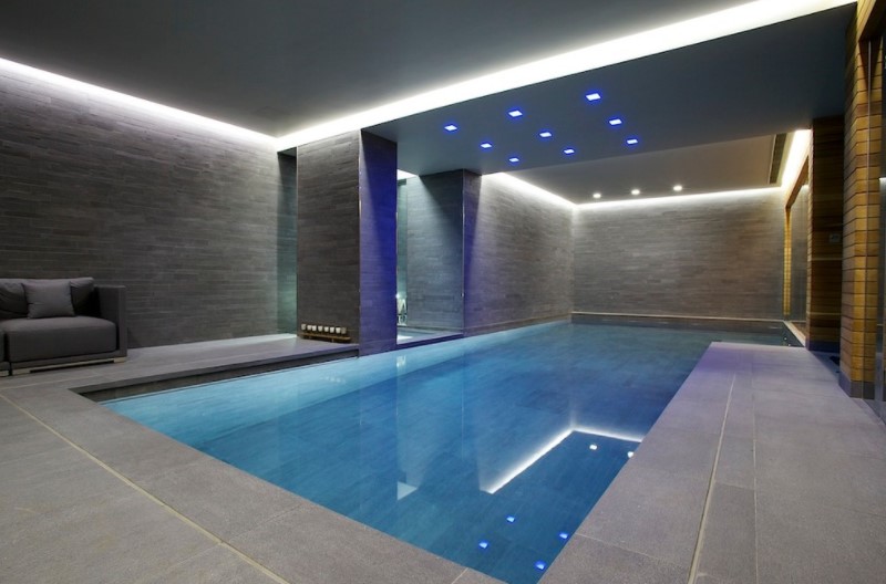 Indoor luxury swimming pool, Surrey