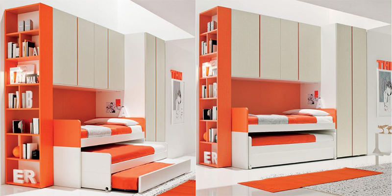 Kid's Bedroom Set - Red