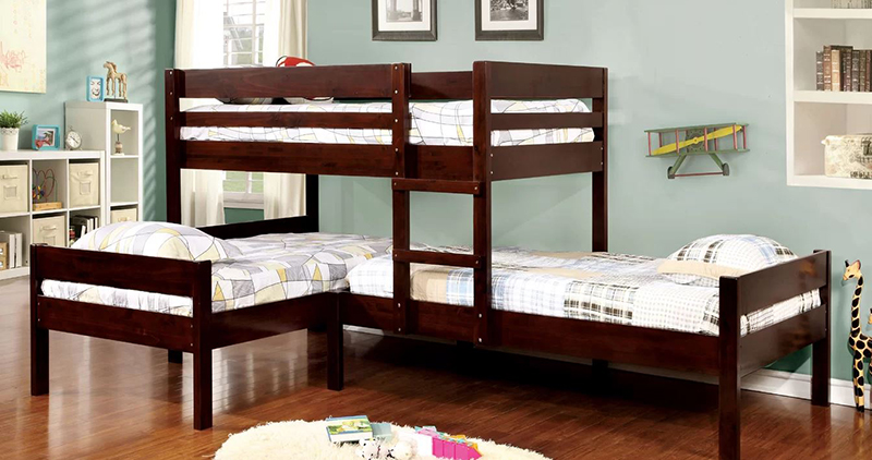 gautreau twin triple bunk bed with trundle