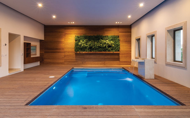 20 Striking Modern Indoor Pool Designs Home Design Lover