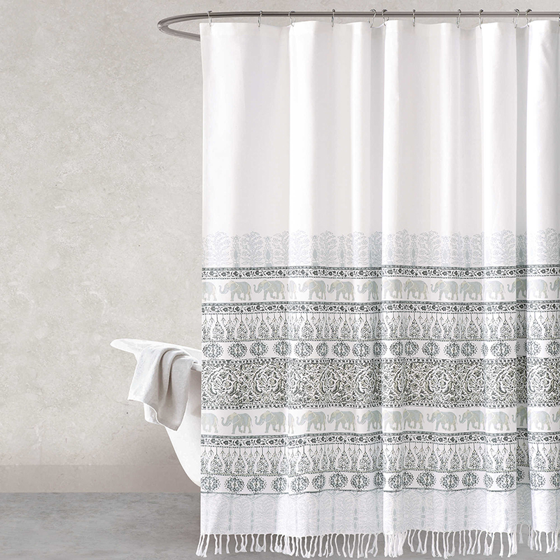 20 Stylish Bohemian Shower Curtain Ideas You Will Love ...