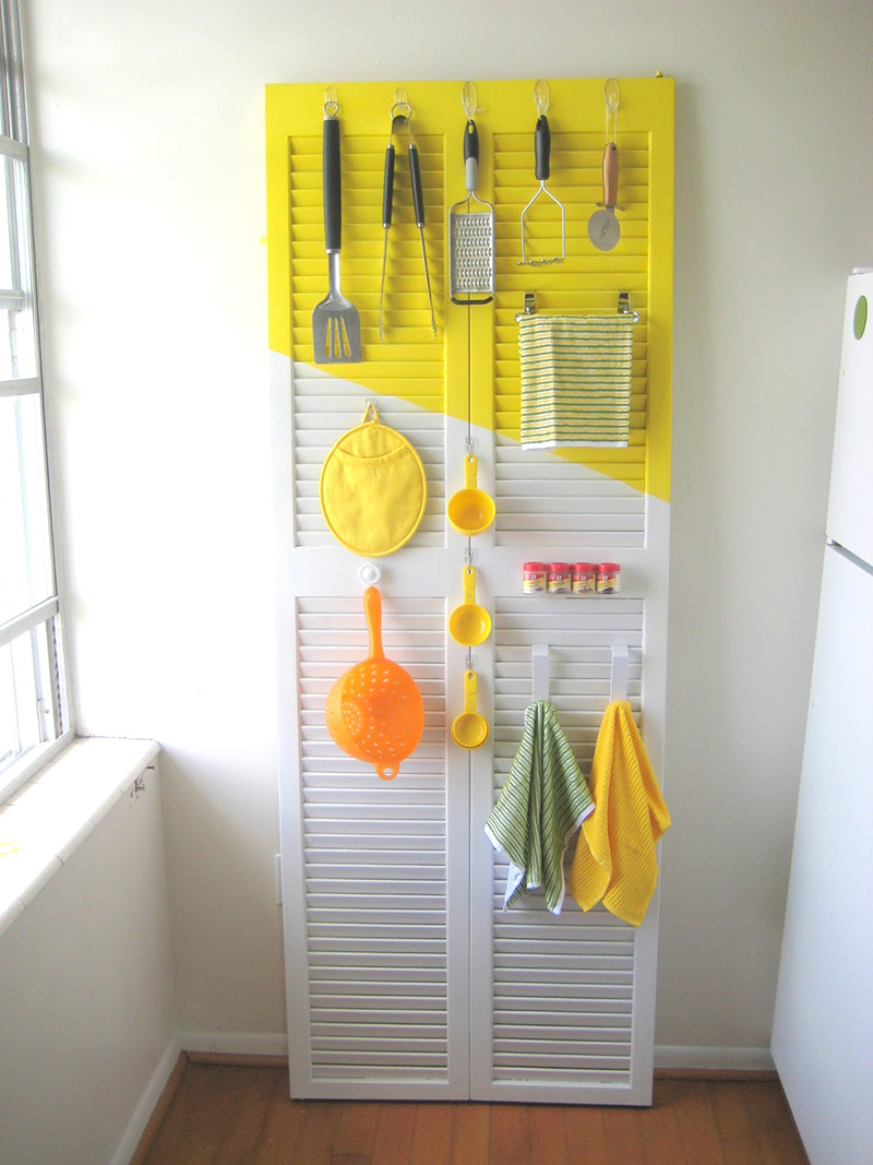 DIY Wire Utensil Rack - A Beautiful Mess