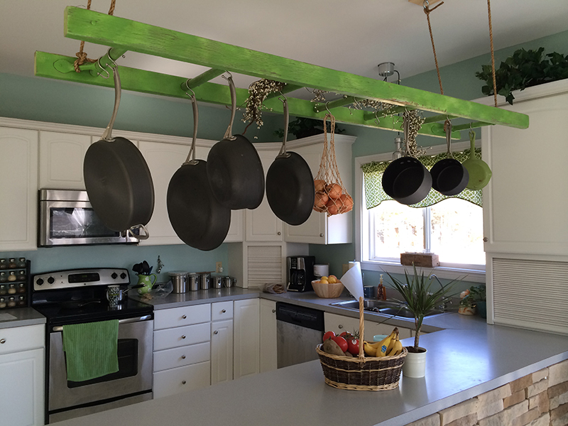 DIY Wire Utensil Rack - A Beautiful Mess