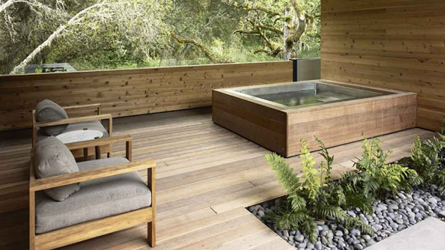 20 Indoor Jacuzzi Ideas and Hot Tubs for a Warm Bath Relaxation