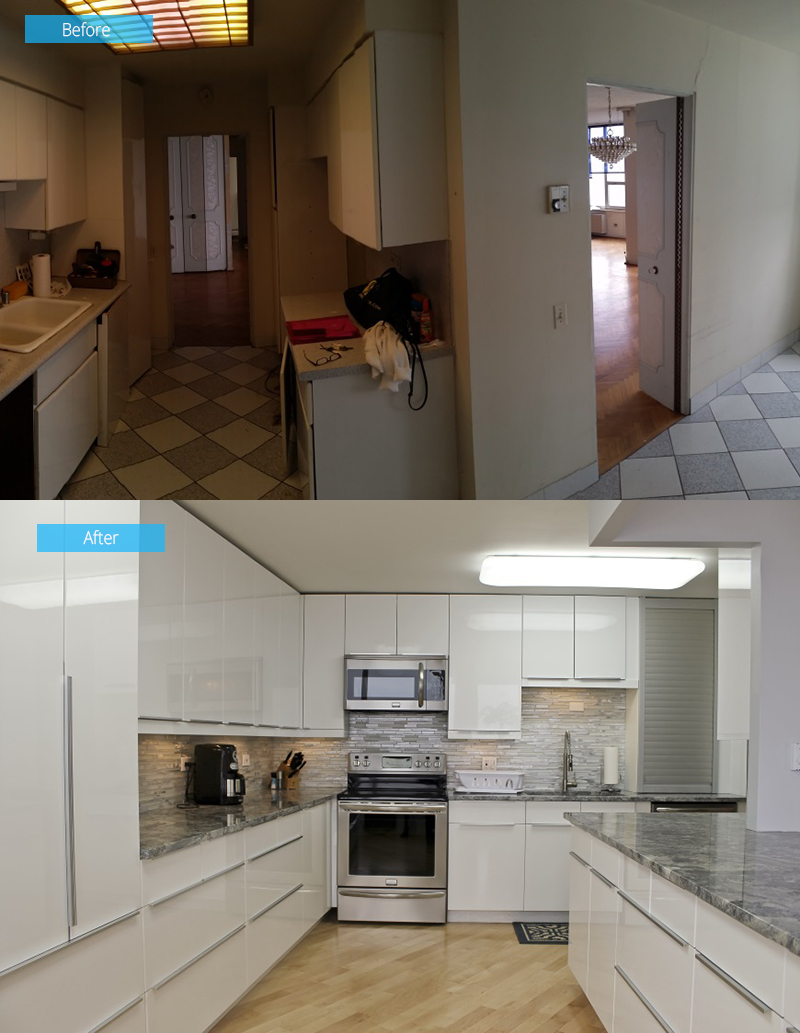 Kitchen Remodel – 6101 N Sheridan, Chicago, IL 