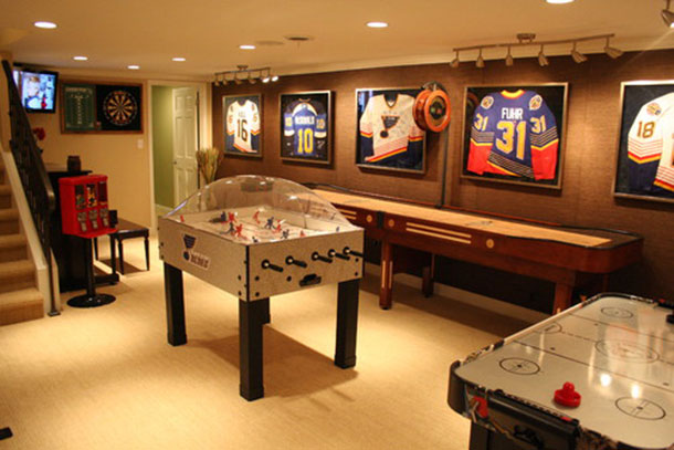 Featured image of post Game Room Media Room Combination / See more about playroom guest room combination.