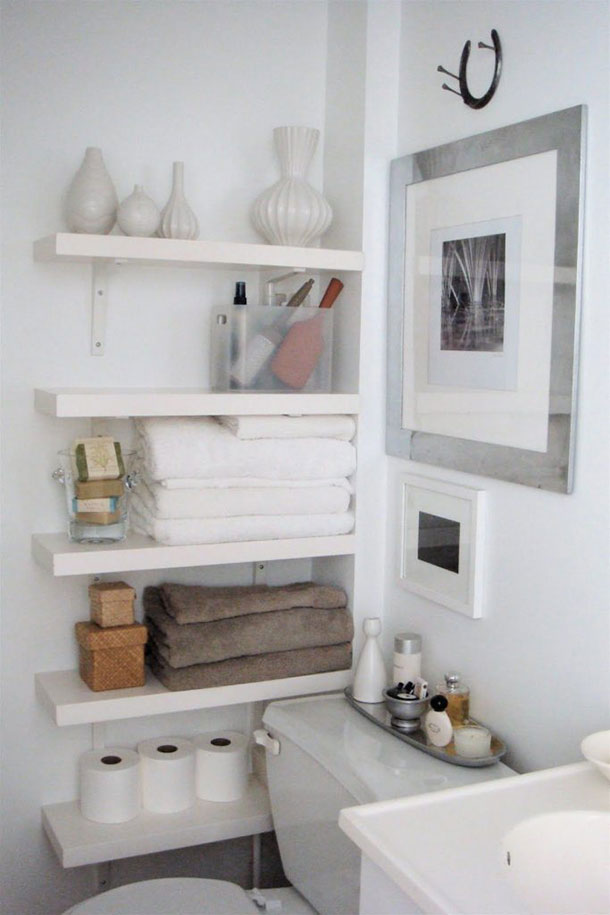 Extended Corner Shelves